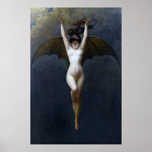 The Bat Woman Albert Joseph Penot Poster (Front)