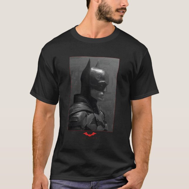 The Bat Worn Portrait T-Shirt (Front)