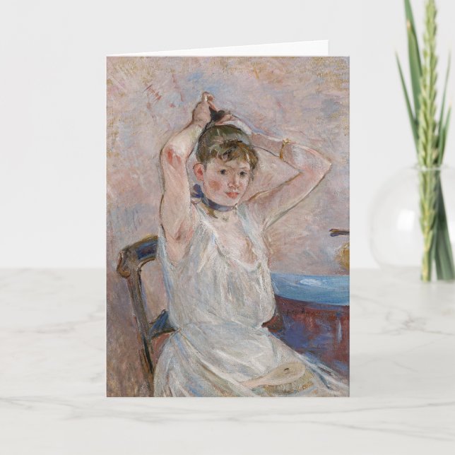 The Bath | Berthe Morisot Card (Front)