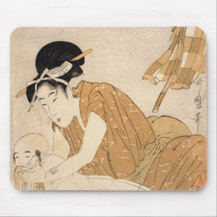 The Bath, Edo period Mouse Mat