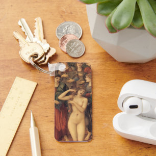 The Bath of Venus by Sir Edward Coley Burne Jones Key Ring