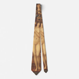 The Bath of Venus by Sir Edward Coley Burne-Jones Tie