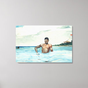 The Bather, 1899 Canvas Print