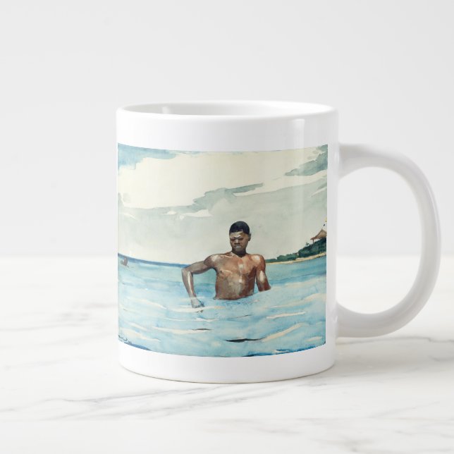 The Bather, 1899 Large Coffee Mug (Right)