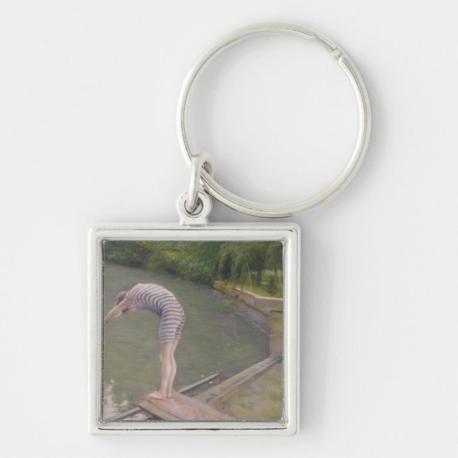 The Bather, or The Diver, 1877 Key Ring (Front)