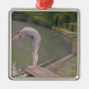 The Bather, or The Diver, 1877 Metal Tree Decoration
