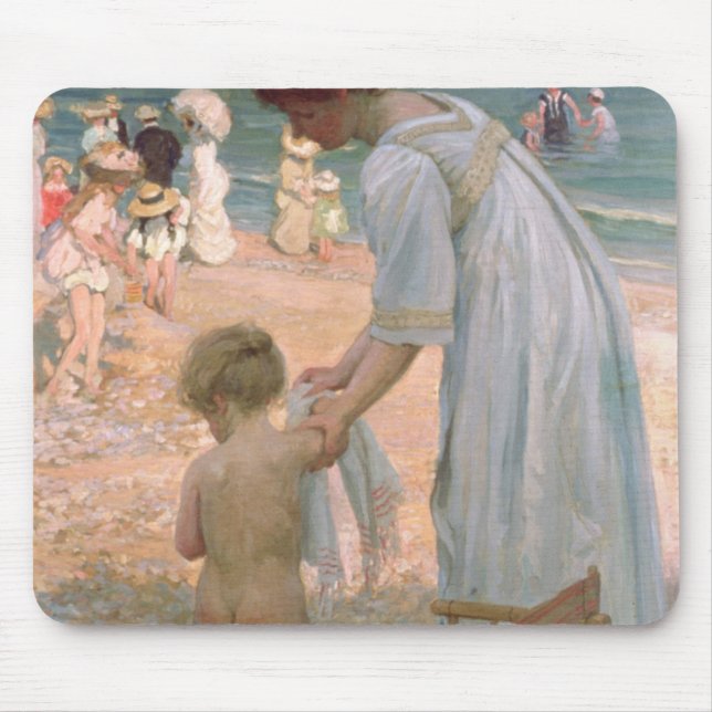 The Bathing Hour Mouse Mat (Front)