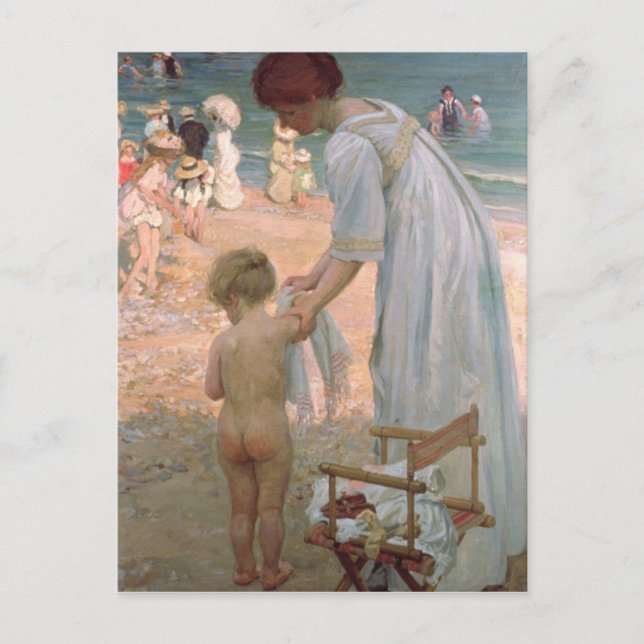 The Bathing Hour Postcard (Front)