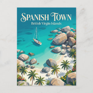 The Baths British Virgin Islands Postcard