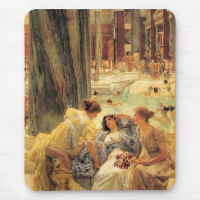The Baths Of Caracalla Mouse Mat (Front)