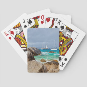 The Baths, Virgin Gorda, British Virgin Islands Playing Cards