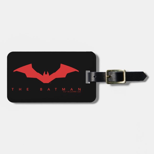 The Batman Bat Logo Luggage Tag (Front Horizontal)