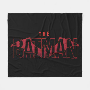 The Batman Bat Overlaid Logo Fleece Blanket
