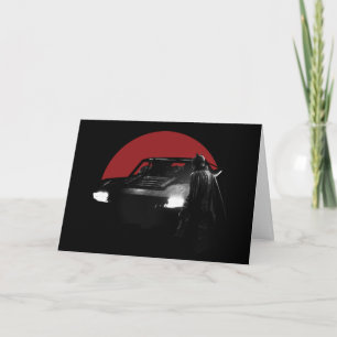 The Batman & Batmobile Graphic Card