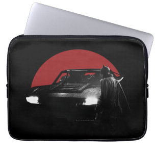 The Batman & Batmobile Graphic Laptop Sleeve