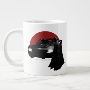 The Batman & Batmobile Graphic Large Coffee Mug