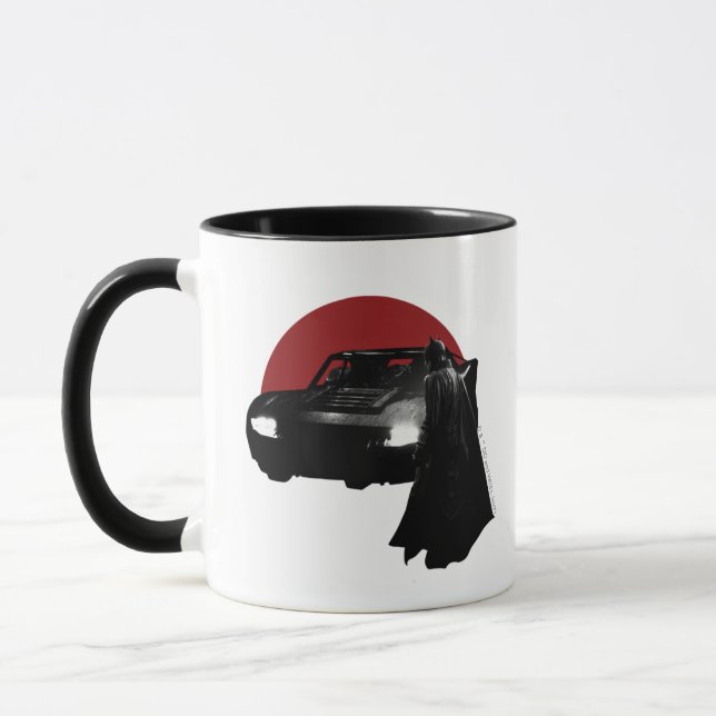 The Batman & Batmobile Graphic Mug (Left)