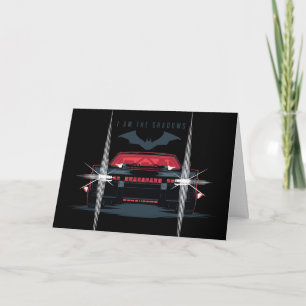 The Batman Batmobile - I Am The Shadows Card