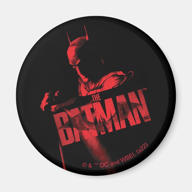 The Batman Cape & Logo Magnet (Front)