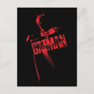 The Batman Cape & Logo Postcard