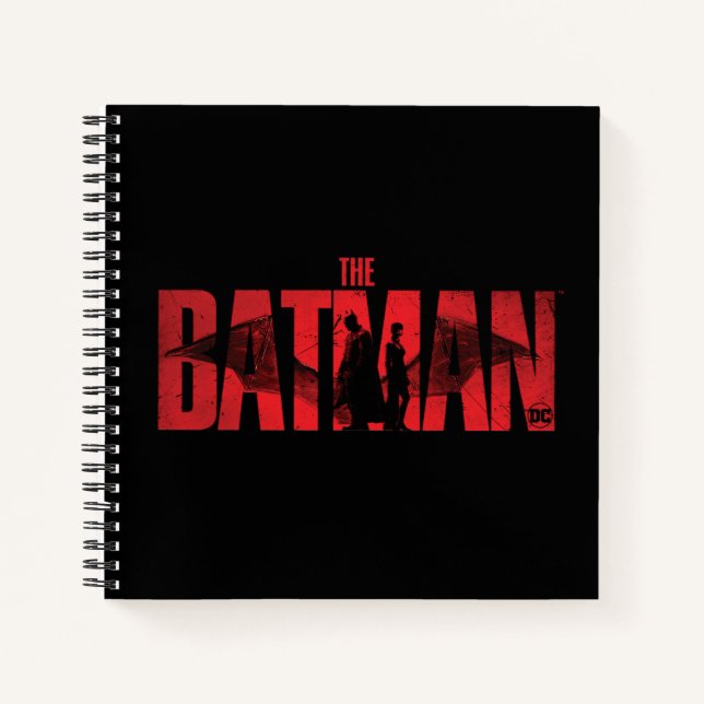 The Batman & Catwoman Logo Notebook (Front)