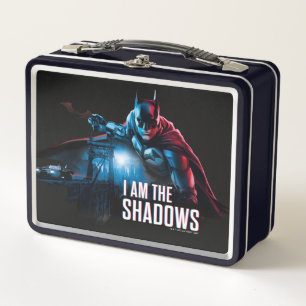 The Batman Character Graphic - I Am The Shadows Metal Lunch Box