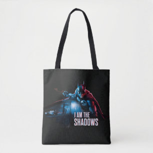 The Batman Character Graphic - I Am The Shadows Tote Bag