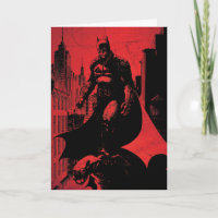 The Batman Comic Book Illustration