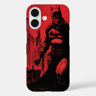 The Batman Comic Book Illustration iPhone 16 Case