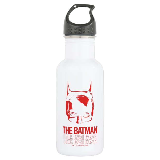 The Batman Cowl Logo 532 Ml Water Bottle (Front)