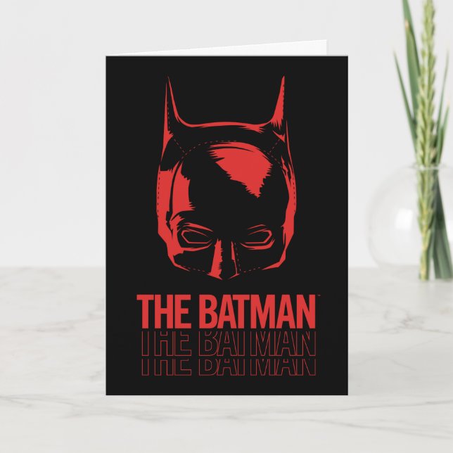 The Batman Cowl Logo Card (Front)
