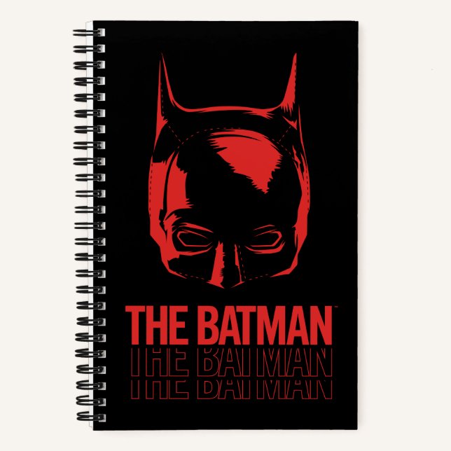 The Batman Cowl Logo Notebook (Front)