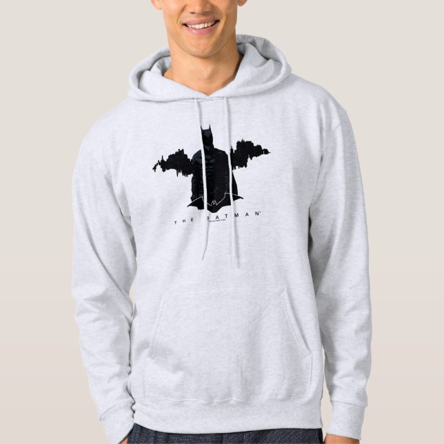 The Batman Gotham Silhouette Hoodie (Front)