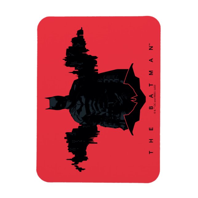 The Batman Gotham Silhouette Magnet (Vertical)