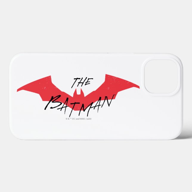 The Batman Handwritten Bat Logo Case-Mate iPhone Case (Back (Horizontal))