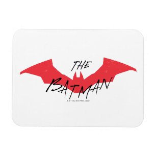 The Batman Handwritten Bat Logo Magnet