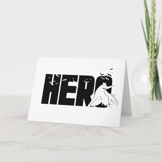 The Batman "Hero" Graphic Card (Front)