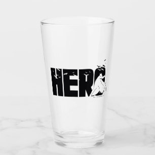 The Batman "Hero" Graphic Glass