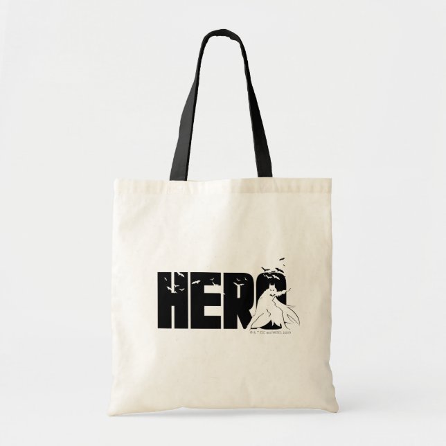 The Batman "Hero" Graphic Tote Bag (Front)
