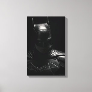 The Batman in Shadow Canvas Print