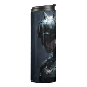 The Batman in the Rain Thermal Tumbler