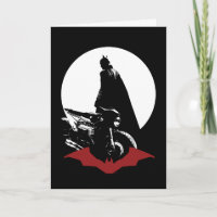 The Batman Motorcycle Silhouette