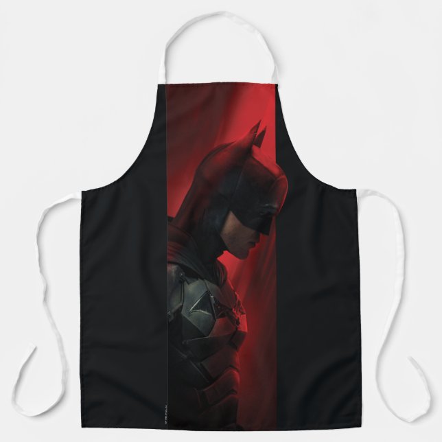 The Batman Red Bar Profile Apron (Front)