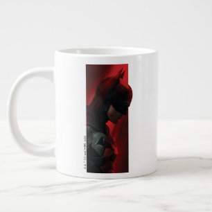 The Batman Red Bar Profile Large Coffee Mug