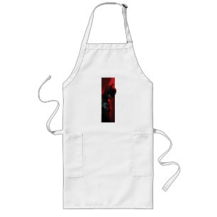The Batman Red Bar Profile Long Apron