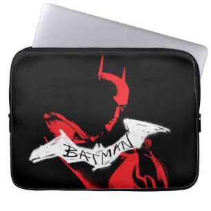The Batman Spraypaint Outline Laptop Sleeve