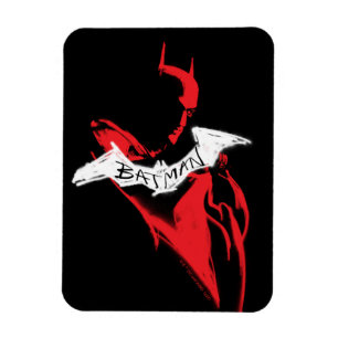 The Batman Spraypaint Outline Magnet