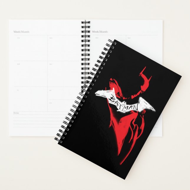 The Batman Spraypaint Outline Planner (Display)