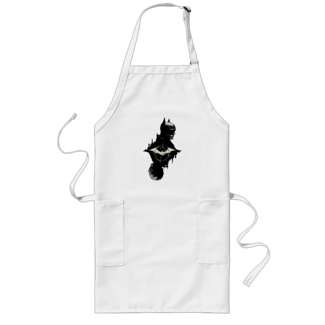 The Batman & The Riddler Dual Character Graphic Long Apron (Front)