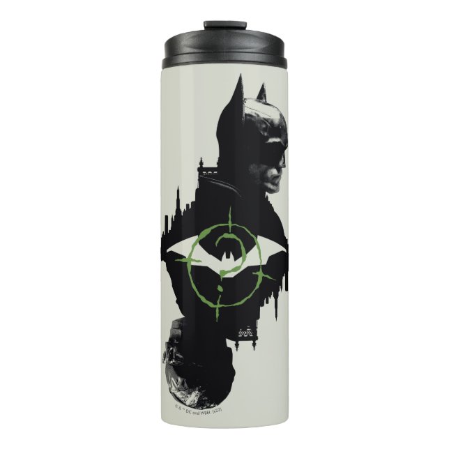 The Batman & The Riddler Dual Character Graphic Thermal Tumbler (Front)